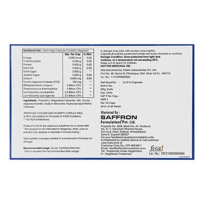 BIOKRAFT 15 Capsule 10's - Diarrhoea-Ant