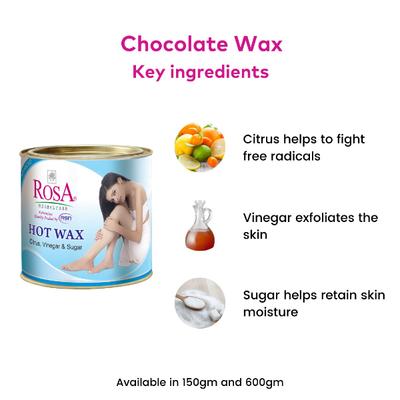 Rosa Hot Wax 600 g - Hair Removal Accessories