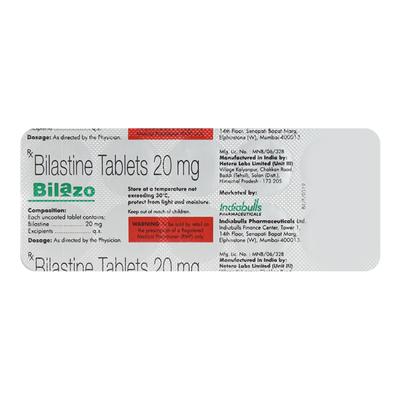 BILAZO Tablet 10's - Allergies-Ant