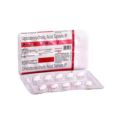 Ursolid 150mg Tablet 10'S - Cholelithiasis/Gall Stones