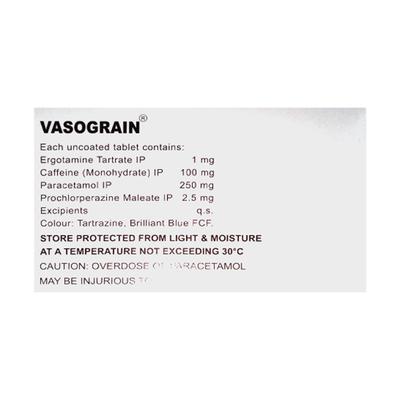 VASOGRAIN Tablet 20's - Migraine