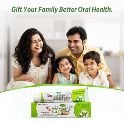 Swadeshi Dr.Teeth Cream Herbal Toothpaste 100 gm - Toothpaste