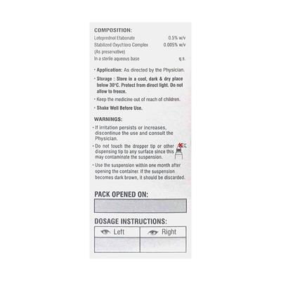 LOREDZ BKC FREE Eye Drops 5ml - Eye conditions-Oth