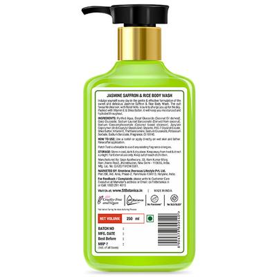 St.Botanica Body Wash - Jasmine Saffron & Rice 250 ml - Shower Gels & Body Wash