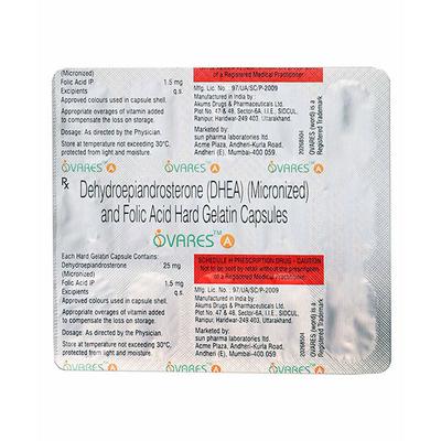 OVARES A Capsule 15's - Hormonal Therapy-Cor