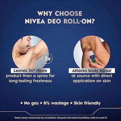 NIVEA MEN DEO FRESH POWER ROLLON 72H 50 ml - Men Deodorants/Roll-Ons