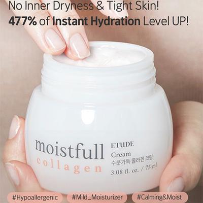ETUDE MOISTFULL COLLAGEN CREAM 75 ml - Face Moisturizers