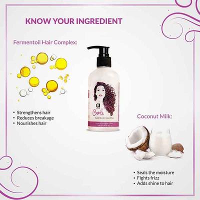 Anveya Curls Cleansing Shampoo 250 ml - Shampoos