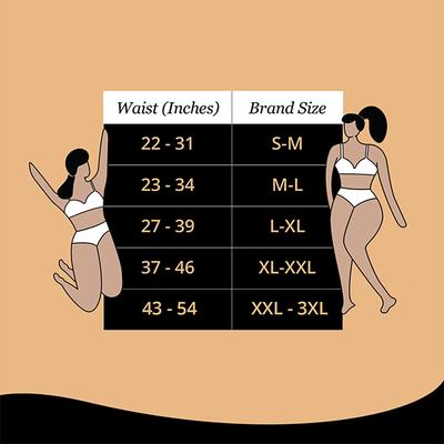 Carmesi Disposable Period Panties (XXl-3Xl), 360 degree All-Night Protection for Super Heavy Flow 4's - Panty Liners