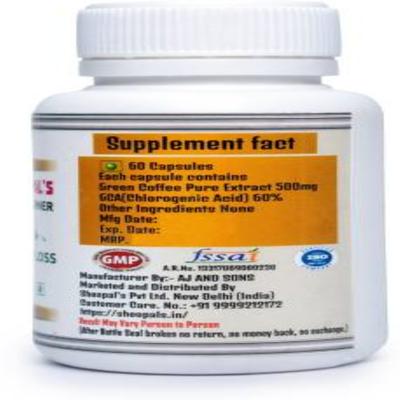 Sheopal's Fat Burner Weight Loss Capsules 60's - Weight Loss