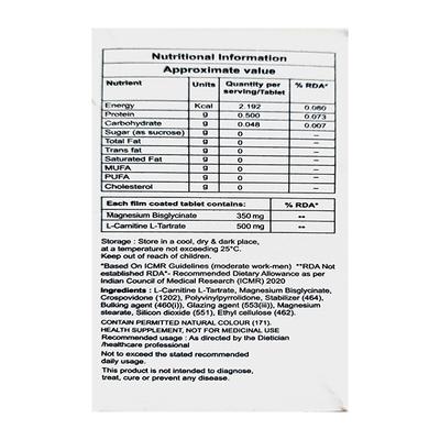 CARNIGLO M Tablet 15's - Supplements-Sup