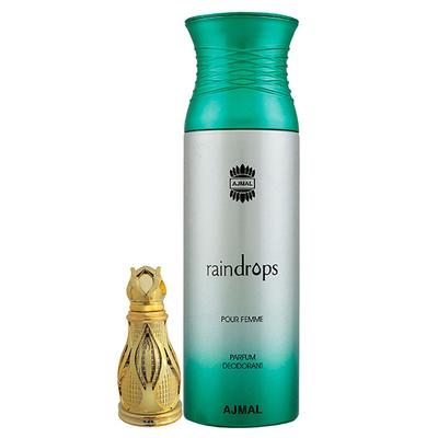 Ajmal Khofooq Concentrated Perfume Oil Woody Oudhy And Raindrops Femme Deodorant Floral Chypre Fragrance 218 ml - Perfumes (Edt/Edp)