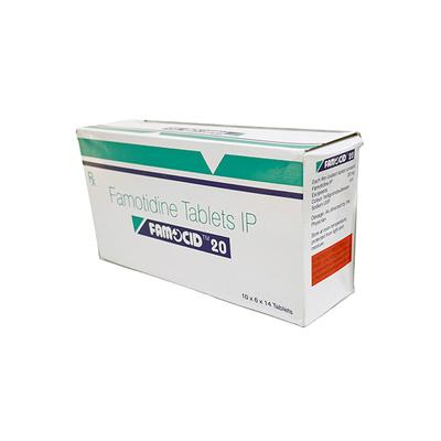 Famocid 20mg Tablet 14'S - Ulcer/Reflux/Flatulence-Aaa