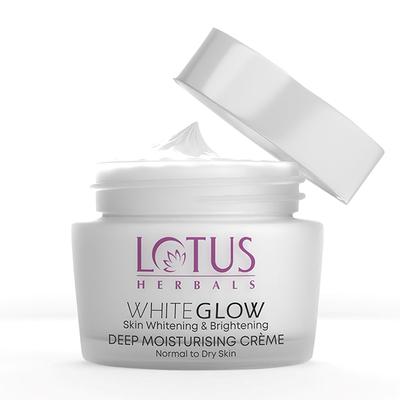 Lotus Herbals Whiteglow Skin Whitening & Brightening Deep Moisturising Creme Spf 20 Pa+++ 60 Gm - Face Sunscreen