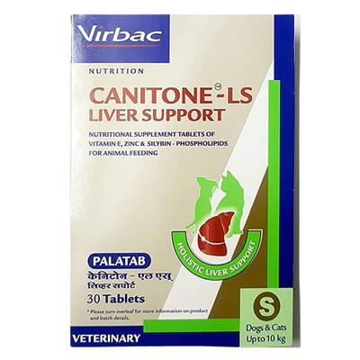 Virbac Canitone LS Liver Support Animal Feeding Tablet 30's - Pet Healthcare