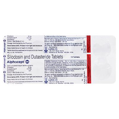 ALPHACEPT D8 Tablet 10's - Bladder And Prostate Disorders-Dru