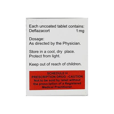 Defcort 1mg Tablet 10'S - Immune Suppression