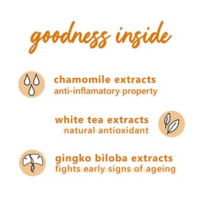 Plum Happy Sun-Days with Chamomile & White Tea 200 gm - Facial Kits