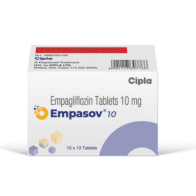 EMPASOV 10 Tablet 10's - Diabetes-Ant