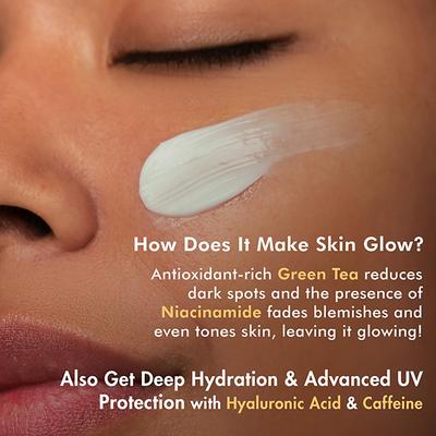 Mcaffeine Green Tea Lotion Sunscreen Spf 50 Pa ++ 50 ml - Body Sunscreen