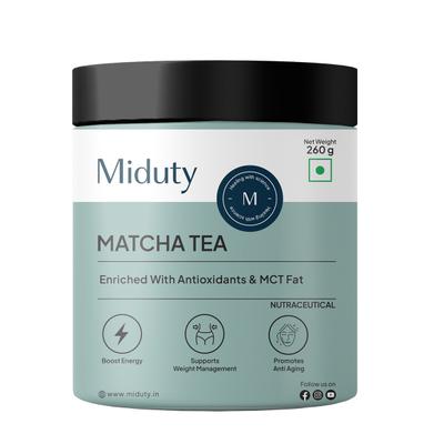 Miduty Matcha Tea Powder 260 g - Green/Herbal Teas