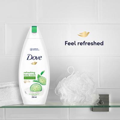 Dove Refreshing Body Wash 250 ml - Shower Gels & Body Wash