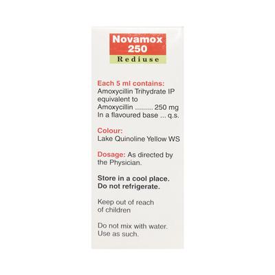 Novamox 250mg Rediuse Suspension 30ml - Bacterial Infections-Pen