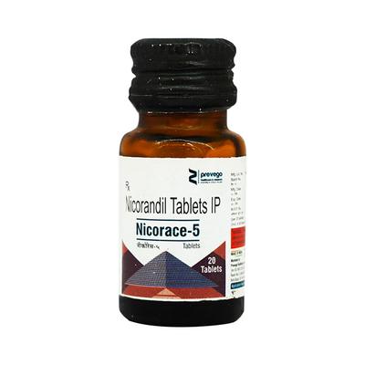 NICORACE 5 Tablet 20's - Angina