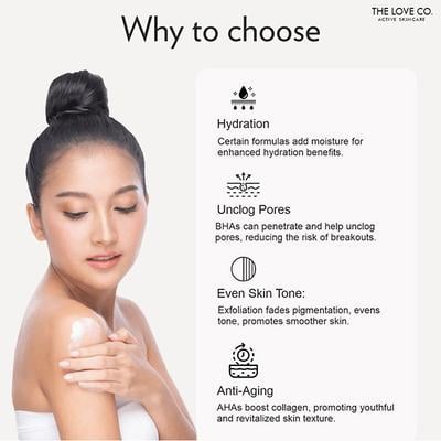 The Love Co. Honeymoon Glow AHA + BHA Body Lotion 250 ml - Creams/Oils/Lotions