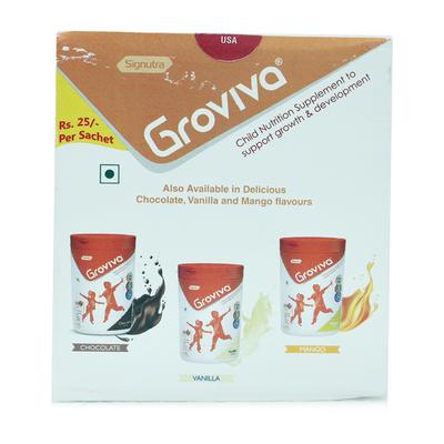 GROVIVA STRAWBERRY FLAVOUR Sachet 12x15gm - Baby And Infant Supplements