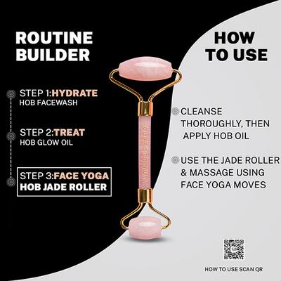 House of Beauty Rose Quartz Roller 1's - Derma Rollers