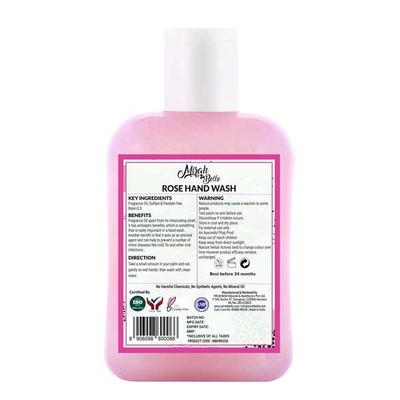 Mirah Belle Rose Dry Skin Natural Hand wash 250 ml - Hand Wash & Soaps