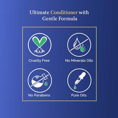 St.Botanica Moroccan Argan Hair Conditioner with Organic Argan Oil & Vitamin E 200 ml - Conditioners