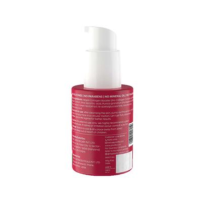 PLIX Pomegranate Collagen Bounce Serum for Reducing Fine Lines & Wrinkles, Vegan Collagen Booster for Plump & Contoured Skin 30 ml - Face Gels