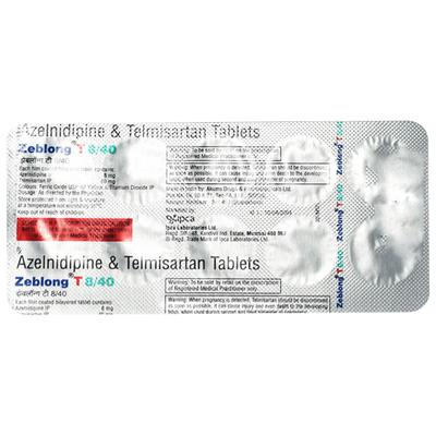 ZEBLONG T 40 Tablet 10's - Hypertension-Ana