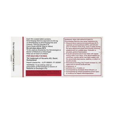 REVOLADE 50mg Tablet 2x7's - Blood Clot-Ant