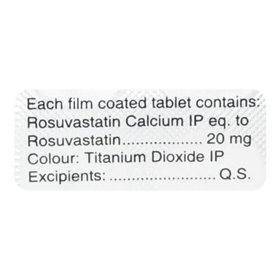 LIPITAS 20 Tablet 15's - High Cholesterol-Dys