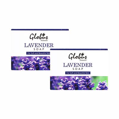 Globus Naturals Lavender Soap (Pack Of 2) 200 gm - Soaps