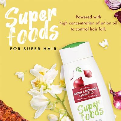 MyGlamm Superfoods Onion & Moringa-Shampoo 200 ml - Shampoos