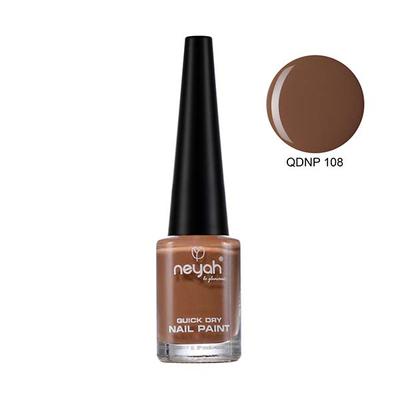 Neyah Quick Dry Nail Paint Chocolate Syrup QDNP-108 6.5ml - Nail Polish
