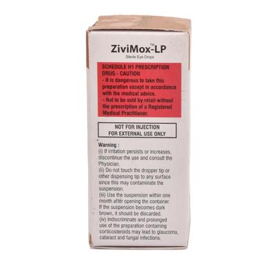 ZIVIMOX LP Eye Drops 5ml - Eye Infections-Eaa