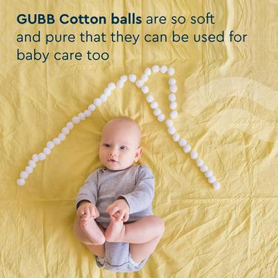 Gubb Cotton Balls - 50 Pcs 1's - Cotton Balls