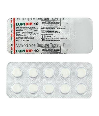 Lupidip 10mg Tablet 10'S - Hypertension-Cal