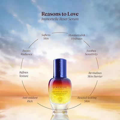L'Occitane Immortelle Reset Anti-Aging Serum Mini 5 ml - Face Serum