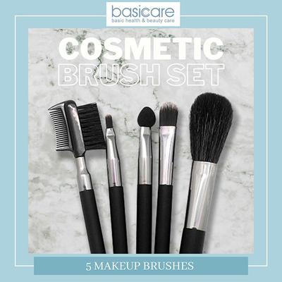 Basicare Cosmetic Brush Set 6's - Face Brush