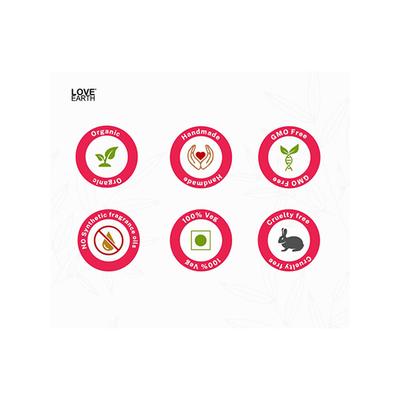 Love Earth Lip Sleeping Mask with Vitamin C & Essential Oils for Soft, Long-Losting, Moisturised & Supple Lips 8 gm - Lip Mask