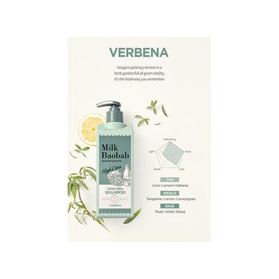 Milk Baobab High Cera Shampoo Verbena 500 ml - Shampoos