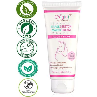 Vigini Erase Marks Massage Cream 100 gm - Stretch Mark Cream