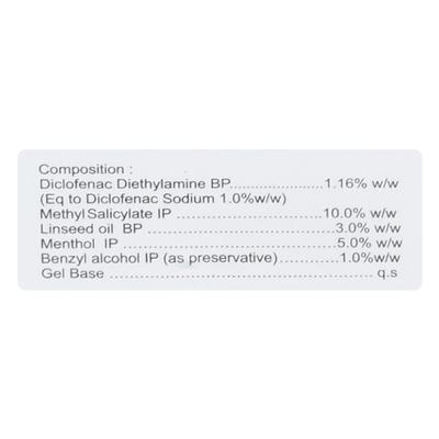 DIVAFLAM Gel(Topical) 30gm - Pain relief-Nsa