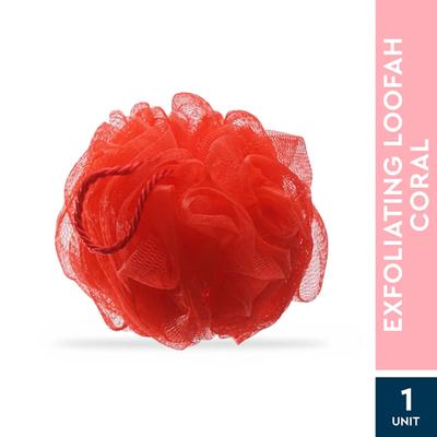 Gubb Exfoliating Bath Loofah - Coral 1's - Loofahs & Sponges